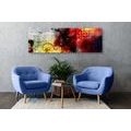 CANVAS PRINT MODERN MEDIA PAINTING - ABSTRACT PICTURES - PICTURES