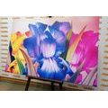 WANDBILD BLUMENFANTASIE - ABSTRAKTE BILDER - BILDER