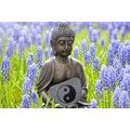 CANVAS PRINT YIN AND YANG BUDDHA - PICTURES FENG SHUI - PICTURES