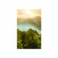 POSTER WITH MOUNT RIVER IN THE MIDDLE OF A GREEN FOREST - NATURE - POSTERS