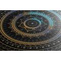 CANVAS PRINT MANDALA WITH A SUN PATTERN - PICTURES FENG SHUI - PICTURES