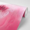 SELF ADHESIVE WALLPAPER PINK FLOWER IN AN INTERESTING DESIGN - SELF-ADHESIVE WALLPAPERS - WALLPAPERS