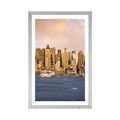 AFFICHE AVEC MONTURE UNIQUE NEW YORK CITY - VILLES - AFFICHES