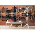 WALL MURAL REFLECTION OF MANHATTAN IN THE WATER - WALLPAPERS CITIES - WALLPAPERS