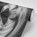 WALLPAPER ARTISTIC ABSTRACTION IN BLACK AND WHITE - BLACK AND WHITE WALLPAPERS - WALLPAPERS
