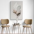 CANVAS PRINT MINIMALIST LEAVES - PICTURES OF TREES AND LEAVES - PICTURES