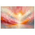 OBRAZ PASTELOVÝ VÝCHOD SLUNCE - OBRAZY PODLE MOTIVU - OBRAZY