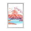 AFFICHE BEAU PAYSAGE DE MONTAGNE - NATURE - AFFICHES