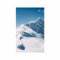 POSTER SNOWY MOUNTAINS - NATURE - POSTERS