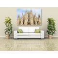 CANVAS PRINT CATHEDRAL IN MILAN - PICTURES OF CITIES - PICTURES