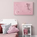 CANVAS PRINT LOVING FAIRY - CHILDRENS PICTURES - PICTURES