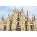 CANVAS PRINT CATHEDRAL IN MILAN - PICTURES OF CITIES - PICTURES