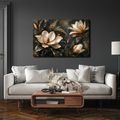 CANVASTAVLA ELEGANT MAGNOLIA I GYLLENE TONER - MAGNOLIATAVLOR - TAVLOR