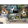 WALLPAPER SOCCER BALL ON AN ABSTRACT BACKGROUND - WALLPAPERS - 🔥 TOTAL SALE 🔥