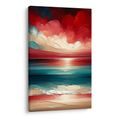 OBRAZ MOŘE V BARVÁCH SOUMRAKU - OBRAZY MOŘE A PLÁŽ - OBRAZY