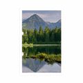 POSTER BEAUTIFUL PANORAMA OF THE MOUNTAINS BY THE LAKE - NATURE - POSTERS