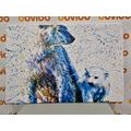 QUADRO DI UN ORSO POLARE - QUADRI DI ANIMALI - QUADRI