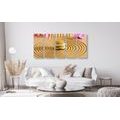 5-PIECE CANVAS PRINT JAPANESE GARDEN WITH FENG SHUI ELEMENTS - PICTURES FENG SHUI{% if product.category.pathNames[0] != product.category.name %} - PICTURES{% endif %}