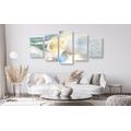 5-PIECE CANVAS PRINT UNUSUAL ABSTRACTION - ABSTRACT PICTURES - PICTURES