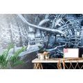 WALL MURAL GAS TURBINE ENGINE - WALLPAPERS CARS - WALLPAPERS