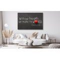 CANVAS PRINT BUDDHA QUOTE - PICTURES WITH INSCRIPTIONS AND QUOTES - PICTURES