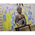 CANVAS PRINT YIN AND YANG BUDDHA - PICTURES FENG SHUI - PICTURES