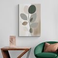 CANVAS PRINT ABSTRACT BOTANICAL SHAPES NO1 - PICTURES OF ABSTRACT SHAPES - PICTURES