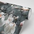 SELF ADHESIVE WALL MURAL AWAKENING MAGNOLIA - SELF-ADHESIVE WALLPAPERS - WALLPAPERS