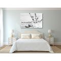 CANVAS PRINT RUSTIC STILL LIFE IN BLACK AND WHITE - BLACK AND WHITE PICTURES - PICTURES