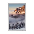 AFFICHE KRKONOŠE SOUS UNE COUVERTURE DE NEIGE - NATURE - AFFICHES