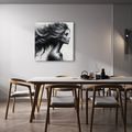 OBRAZ ELEGANCE ČERNOBÍLÉ KRÁSY - OBRAZY ŽENY - OBRAZY