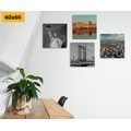 CANVAS PRINT SET NEW YORK IN AN INTERESTING DESIGN - SET OF PICTURES - PICTURES