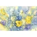 TAPETE AQUARELLGELBE TULPEN - TAPETEN - 🔥 TOTALAUSVERKAUF 🔥