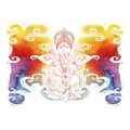 TAPETE HINDUISTISCHER GANESHA - TAPETEN MIT FENG SHUI-MOTIVEN - TAPETEN