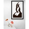 POSTER WITH MOUNT TENDERNESS OF THE FEMALE BODY - WOMEN - POSTERS