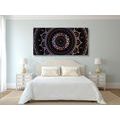 WANDBILD GOLDENES MANDALA - BILDER MIT FENG SHUI-MOTIVEN - BILDER