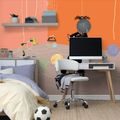 SELF ADHESIVE WALLPAPER PLAYFUL CAT WITH BALLS - SELF-ADHESIVE WALLPAPERS - WALLPAPERS