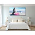 CANVAS PRINT WELLNESS STONES - PICTURES FENG SHUI - PICTURES