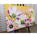 CANVAS PRINT SUMMER FLOWERS - PICTURES FLOWERS - PICTURES