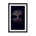 POSTER WITH MOUNT MYSTERIOUS TREE OF LIFE - MOTIFS FROM OUR WORKSHOP - POSTERS