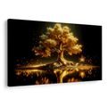 OBRAZ ZÁŘIVÝ STROM ŽIVOTA V NOCI - OBRAZY STROMY ŽIVOTA - OBRAZY