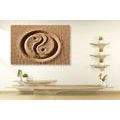 TABLEAU SUR TOILE – YIN ET YANG - TABLEAUX FENG SHUI - TABLEAUX