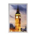 POSTER LONDON BIG BEN AT NIGHT - CITIES - POSTERS