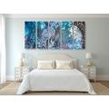 5-PIECE CANVAS PRINT WATERCOLOR ABSTRACTION - ABSTRACT PICTURES - PICTURES