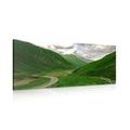 CANVAS PRINT GREEN LANDSCAPE - PICTURES OF NATURE AND LANDSCAPE - PICTURES