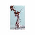 POSTER WITH MOUNT CHERRY TWIG IN A VASE - VASES - POSTERS