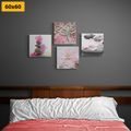 CANVAS PRINT SET FENG SHUI IN FINE DESIGN - SET OF PICTURES - PICTURES