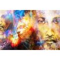 CANVAS PRINT ALMIGHTY IN COSMIC SPACE - ABSTRACT PICTURES - PICTURES