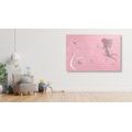 CANVAS PRINT LOVING FAIRY - CHILDRENS PICTURES - PICTURES