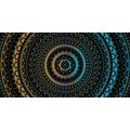 CANVAS PRINT MANDALA WITH A SUN PATTERN - PICTURES FENG SHUI - PICTURES